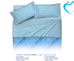 completo letto atrani blu