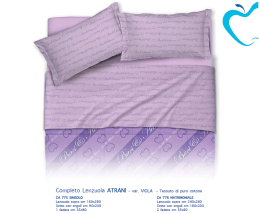 completo letto atrani viola