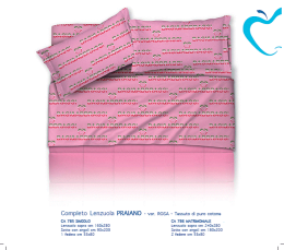 completo letto praiano rosa